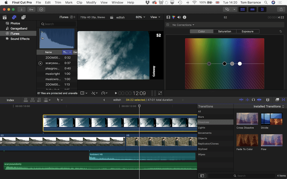 video editing software for a mac